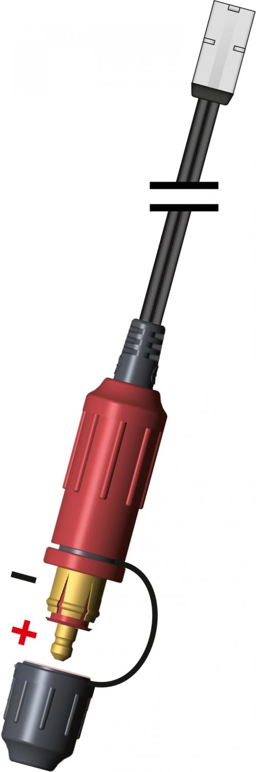 TECMATE TM-95 TM TO WEATHERPROOF DIN  PLUG OPTIMATE - ACU2