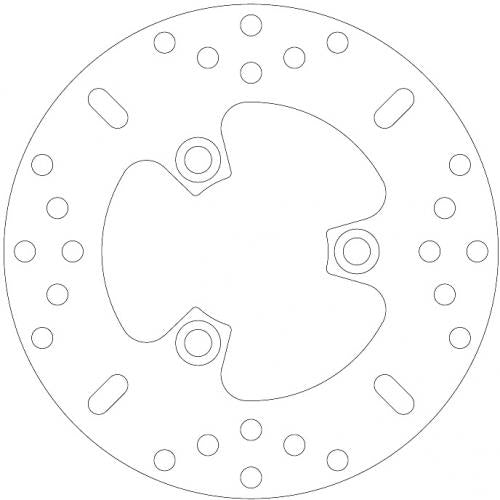EBC MD3111 SOLID BIKE BRAKE DISC
