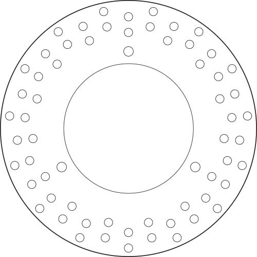 BREMBO BRAKE DISC, 68B40765
