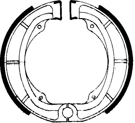 FERODO FSB724 BRAKE SHOES