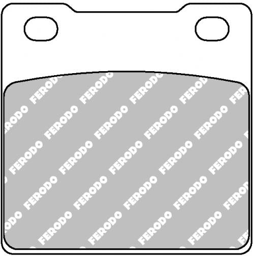 FERODO FDB183P BRAKE PADS ORGANIC