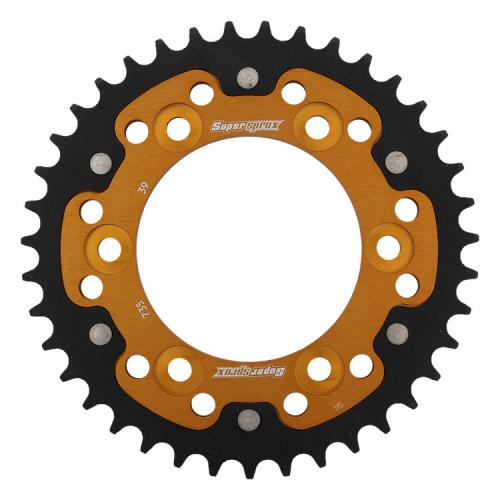 SUPERSPROX SUPERSPROX REAR STEALTH 39T, GOLD, 520 SU673539G
