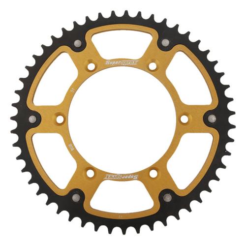 SUPERSPROX SUPERSPROX REAR STEALTH 51T, GOLD, 520 SU680851G