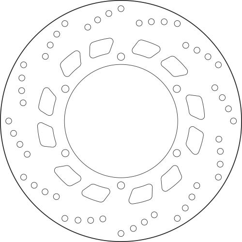Brembo Serie Oro Fixed Brake Disc 282 mm – 68B407D0