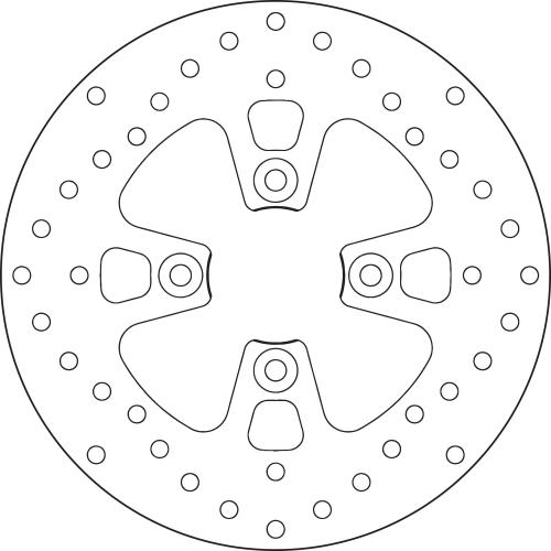 Brembo Serie Oro Fixed Brake Disc 220 mm – 68B407G3