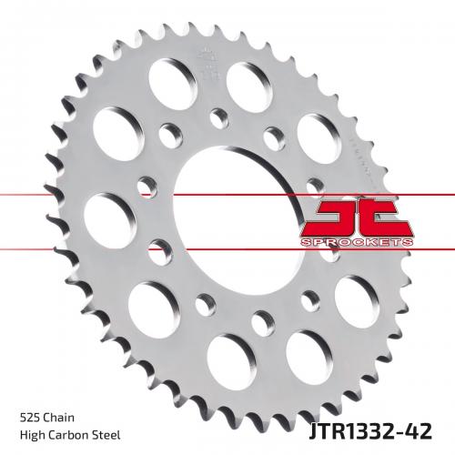 JT SPROCKETS REAR STEEL 42T, 525 JTR133242