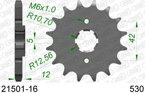 AFAM FRONT 16T, 530 AF12150116