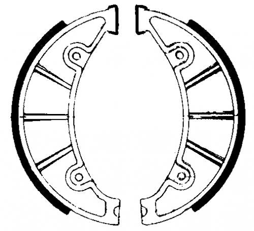 FERODO FSB852 BRAKE SHOES