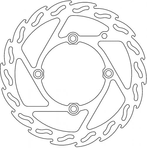 MOTO MASTER 110692, FLAME FIXED DISC 260