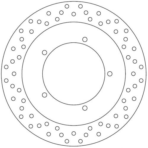 FERODO FMD0454R FIXED BRAKE DISC