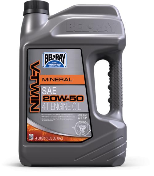 BEL-RAY V-TWIN 20W-50 4L (MINERAL)