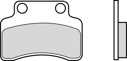 BREMBO 07018CC BRAKE PADS ORGANIC