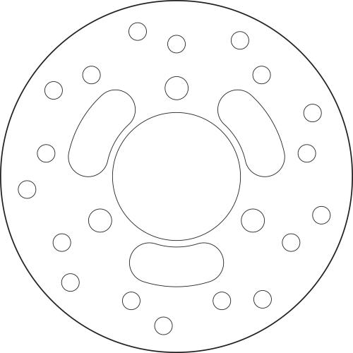 Brembo Serie Oro Fixed Brake Disc 160 mm – 68B40711