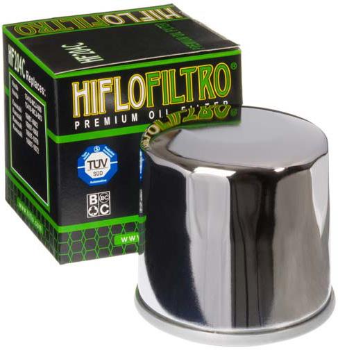 HIFLO HF204C HIFLO CHROME OIL FILTER