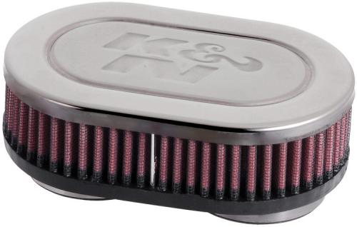 K&N UNIVERSAL FILTER CHROME RC-2380