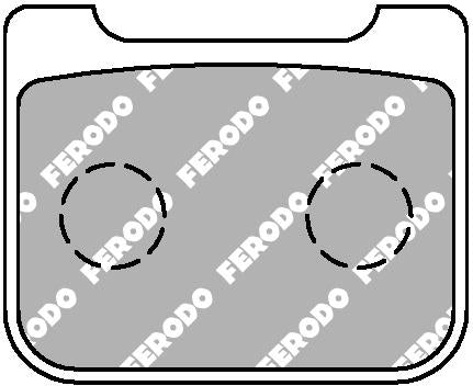 FERODO FDB2171P BRAKE PADS ORGANIC