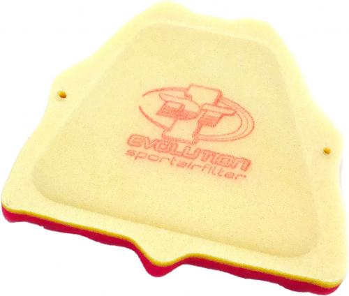 DT-1 NOT-OILED AIRFILTER EVO TRIPLE FOAM TRIPLE DT1EVO18019NO