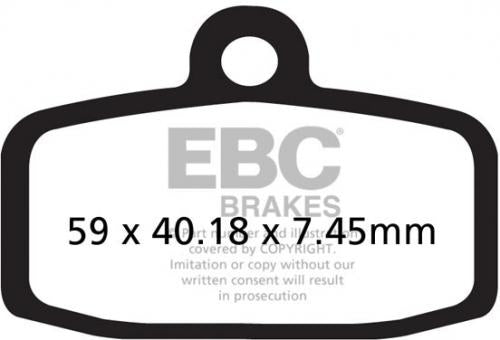 EBC FA 612R EBC DISC PADS