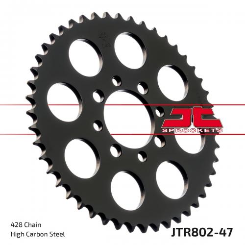 JT SPROCKETS REAR STEEL 47T, 428 JTR080247