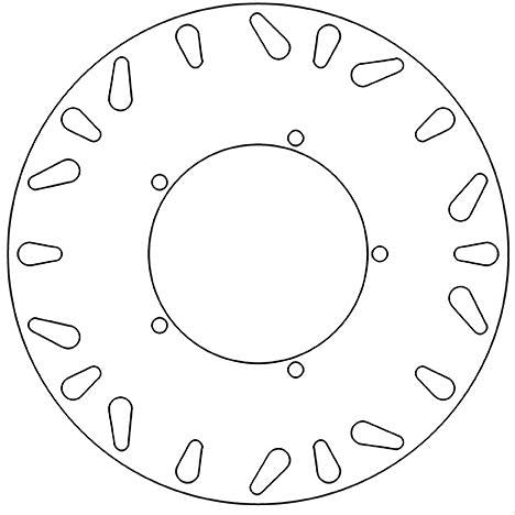 FERODO FMD0413R FIXED BRAKE DISC