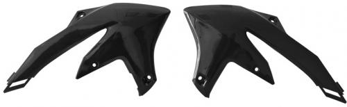 RTECH RADIATOR SCOOPS BLACK (OE) MONSTER ENERGY