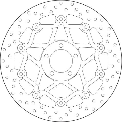 Brembo Serie Oro Floating Brake Disc 320 mm – 78B408A1