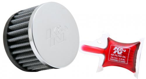 K&N UNIVERSAL FILTER CHROME RC-0840