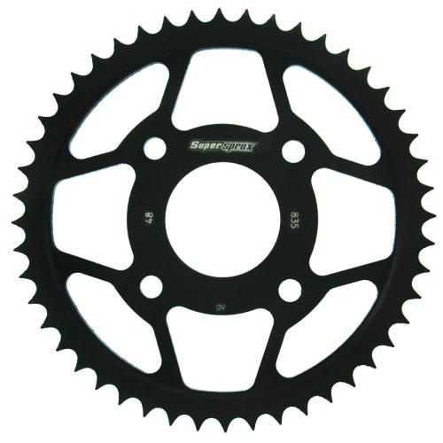 SUPERSPROX SUPERSPROX REAR STEEL 48T, BLACK SU483548B