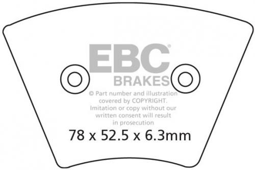 EBC FA 26 EBC DISC PADS