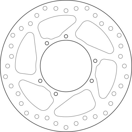 Brembo Serie Oro Fixed Brake Disc 260 mm – 68B407N3