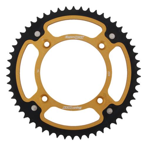 SUPERSPROX SUPERSPROX REAR STEALTH 54T, GOLD, 420 SU620954G