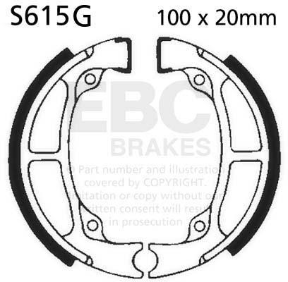 EBC S615G EBC BRAKE SHOES