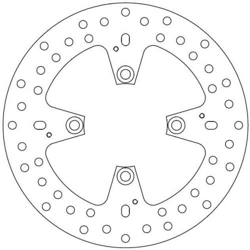 FERODO FMD0468R FIXED BRAKE DISC