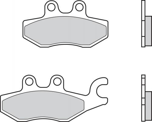 Brembo CC Carbon-Ceramic Brake Pads for Piaggio Vespa / Aprilia – 07060