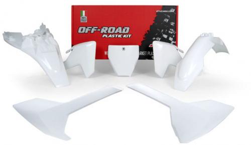 RTECH PLASTICS KIT 5 PCS HUSQVARNA WHITE (OE) 563220552