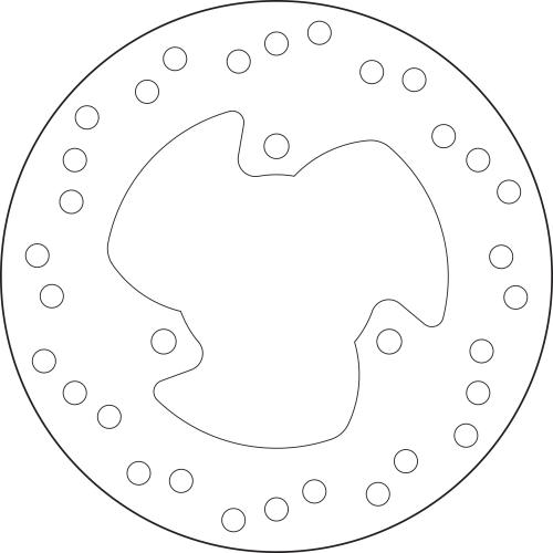 Brembo Serie Oro Fixed Brake Disc 190 mm – 68B40719