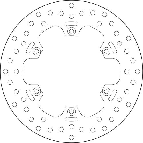 Brembo Serie Oro Fixed Brake Disc 220 mm – 68B40753