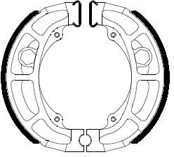 FERODO FSB777 BRAKE SHOES