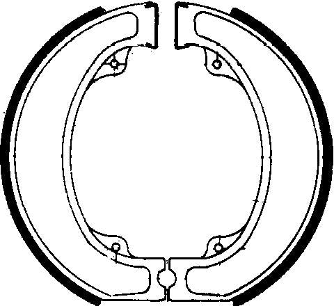 FERODO FSB743 BRAKE SHOES