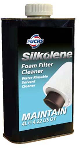 SILKOLENE SILKOLENE FOAM FILTER CLEANER 4Ltr