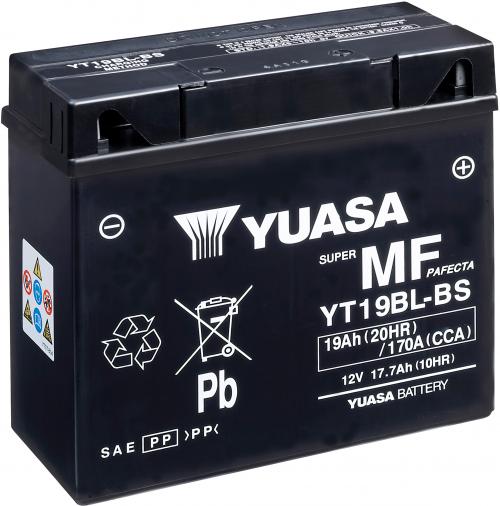 YUASA YT19BL-BS YUASA BATTERY & ACID PACK