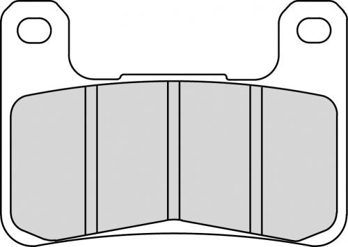 FERODO FDB2178ST BRAKE PADS SINTER