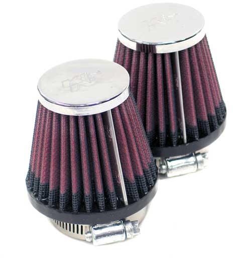 K&N UNIVERSAL FILTER CHROME RC-1072