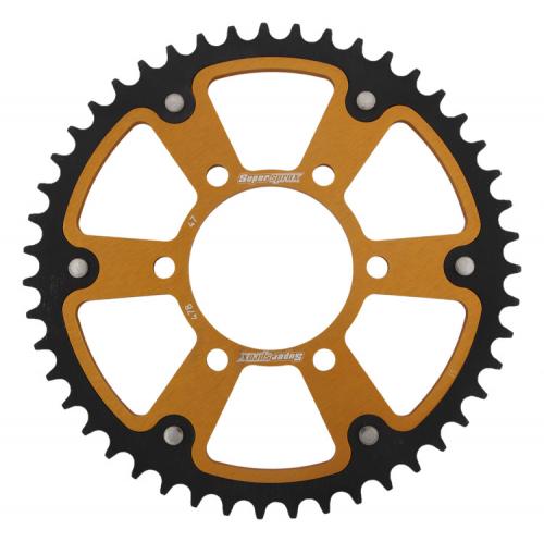 SUPERSPROX SUPERSPROX REAR STEALTH 47T, GOLD, 520 SU647847G