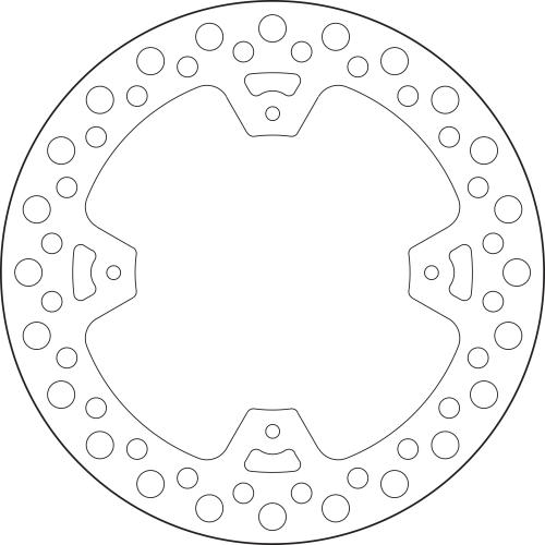 Brembo Serie Oro Fixed Brake Disc 240 mm – 68B40786