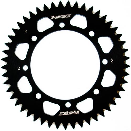 SUPERSPROX SUPERSPROX REAR ALU 49T, BLACK, 420 SU245549B