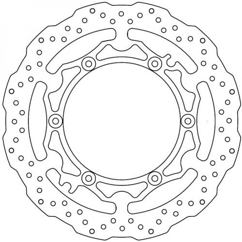 FERODO FMD0017MXR FIXED BRAKE DISC