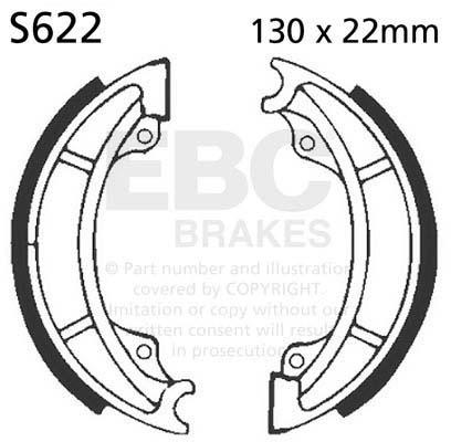 EBC S622 EBC BRAKE SHOES