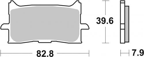 SBS 940RST BRAKE PADS SINTER SPORT