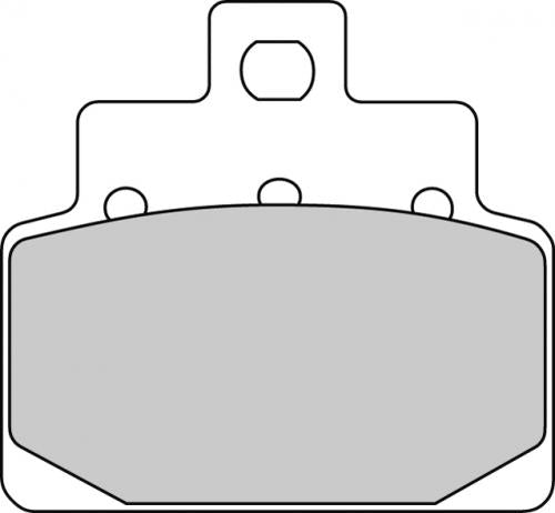 FERODO FDB2095EF BRAKE PADS ORGANIC